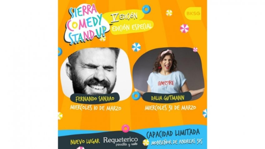 Llega una edición especial del "Sierra Comedy Stand Up"